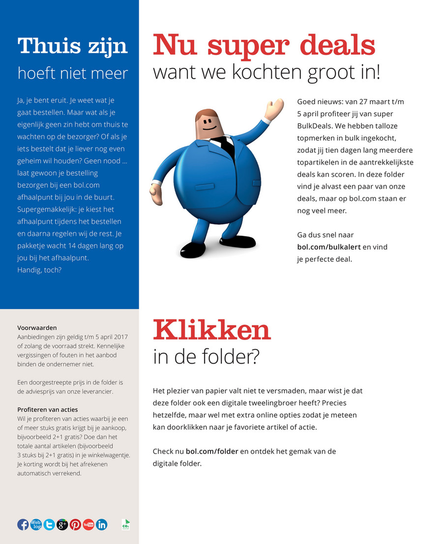 Kraan toenemen vijandigheid Reclamefolder.nl - bol.com-week13-17 - Pagina 2-3