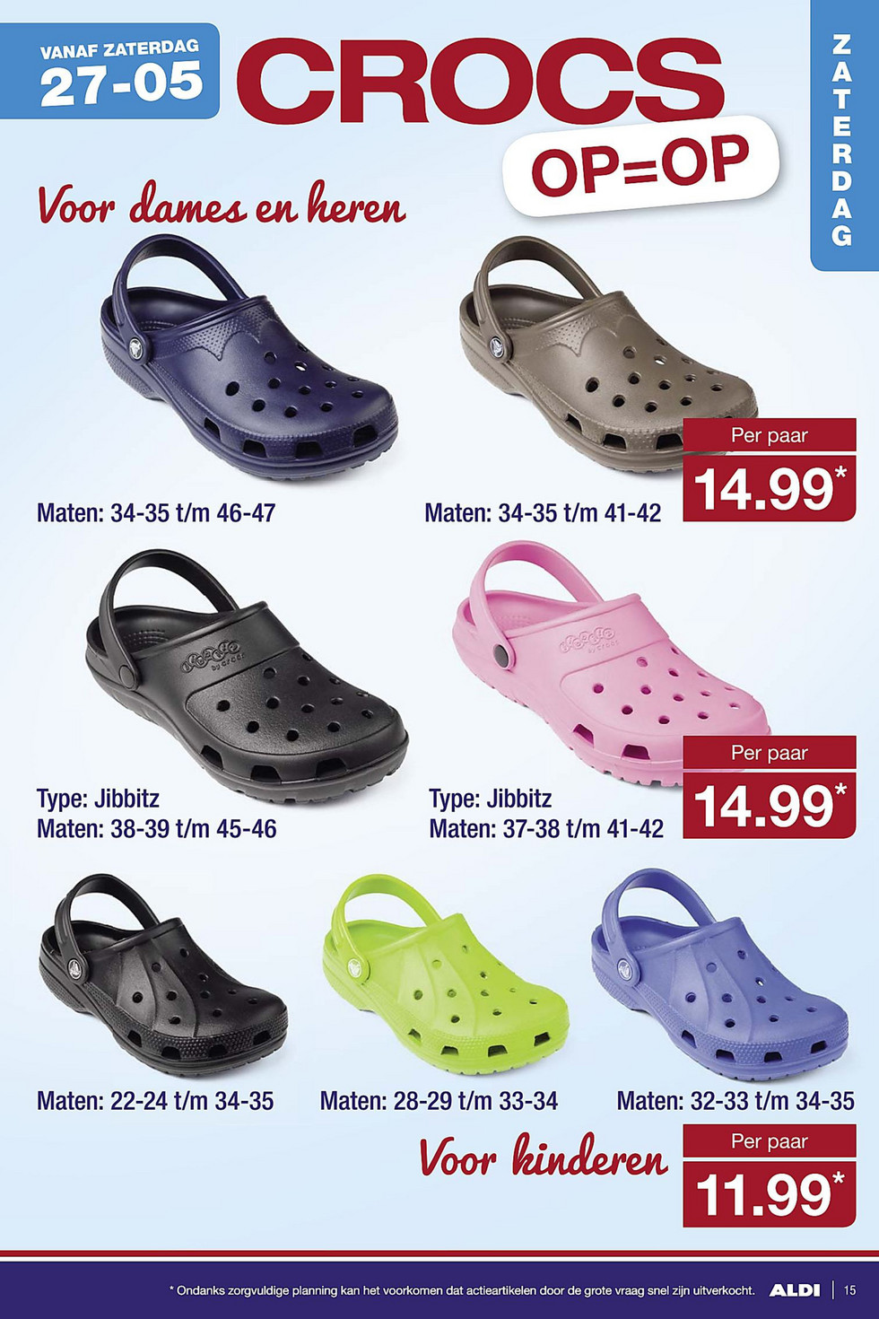 crocs aldi